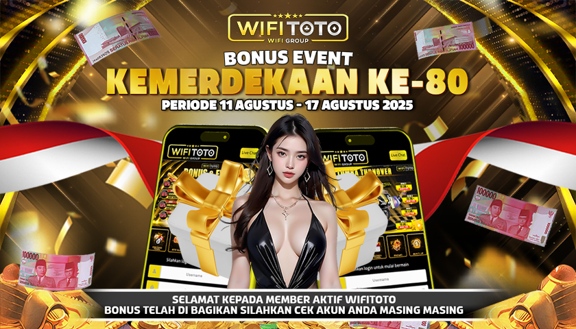BONUS EVENT KEMERDEKAAN KE - 80